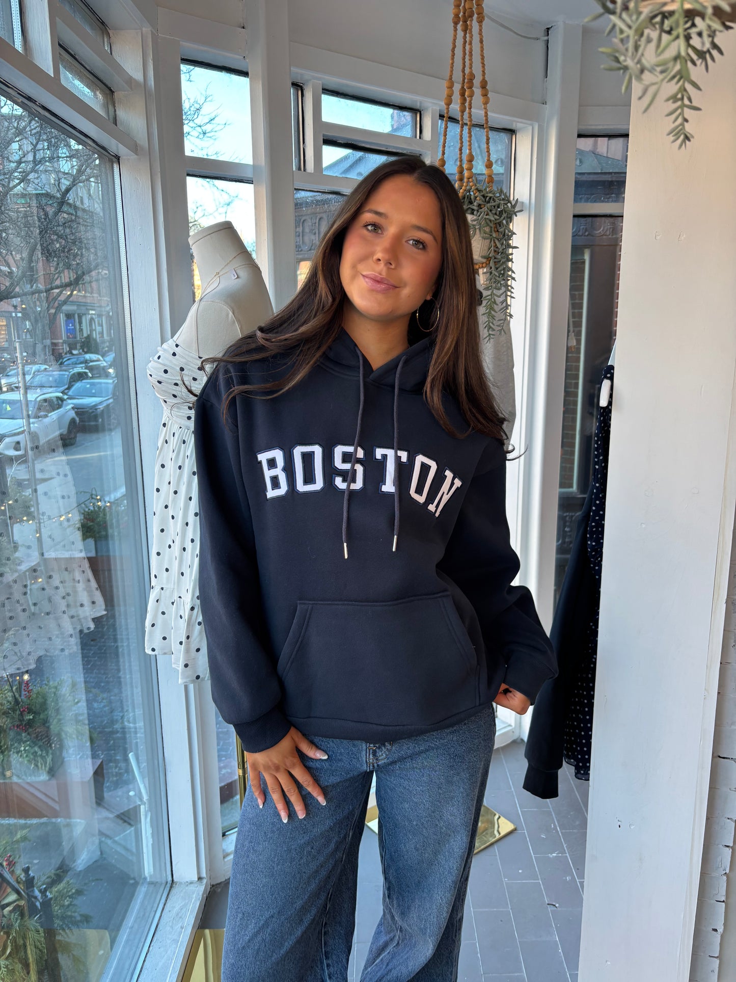Newbury St. Boston Hoodie 💙