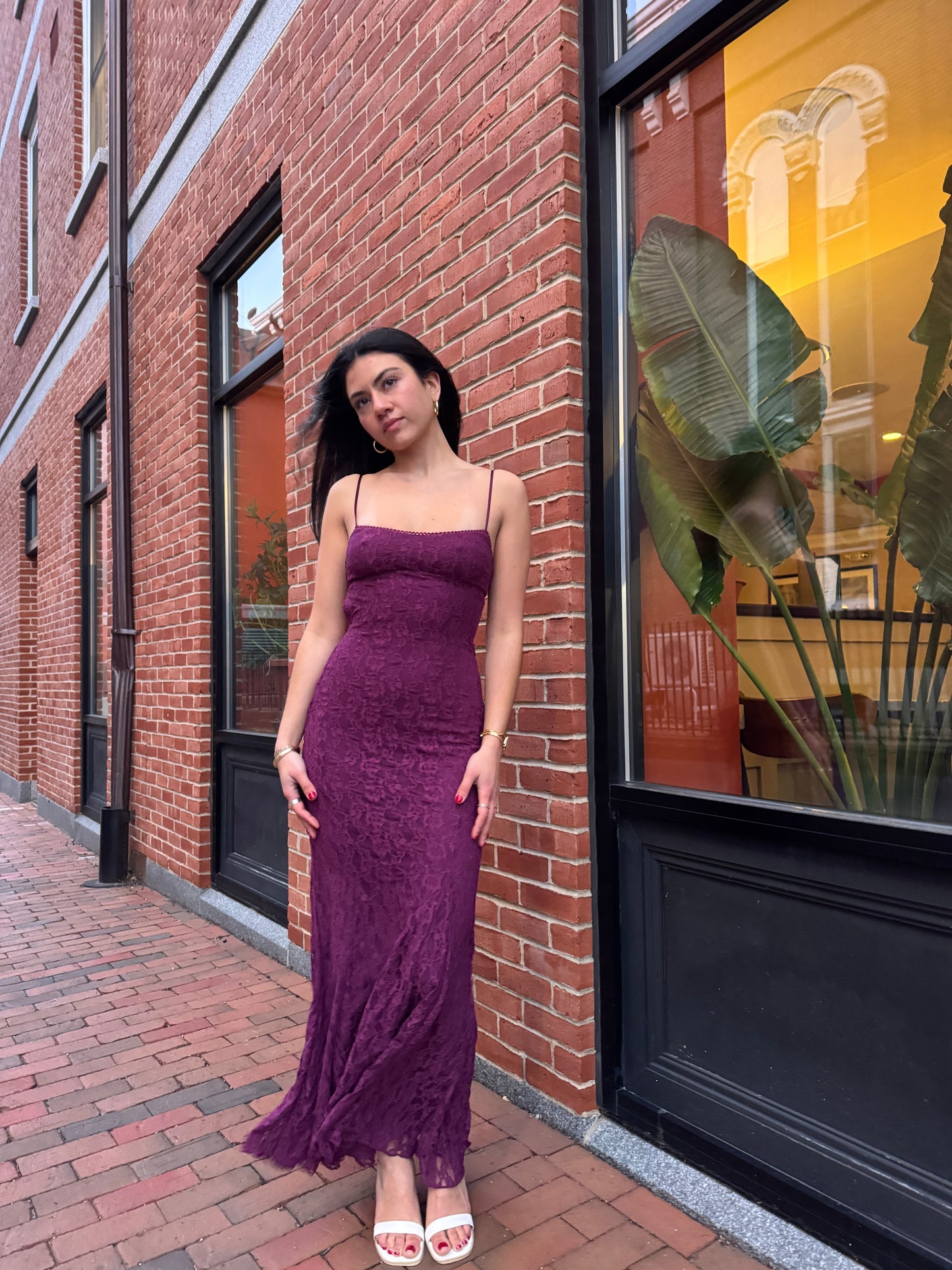 Delilah Maxi - Plum