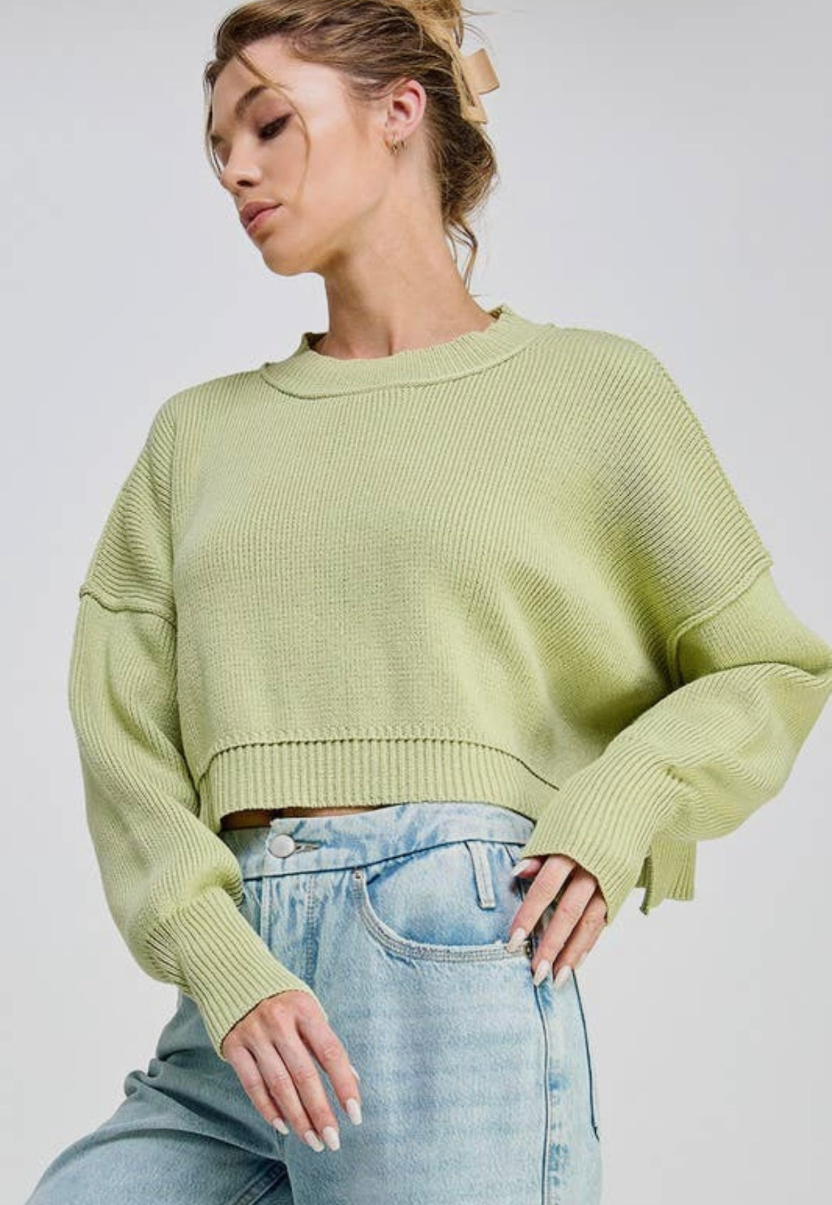 BACK TO SCHOOL CREWNECK MELON
