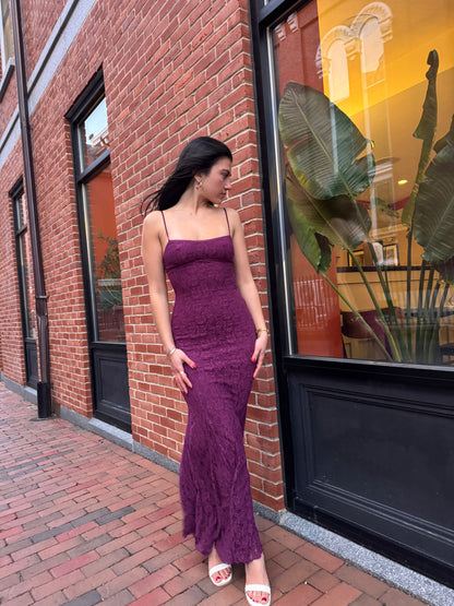 Delilah Maxi - Plum