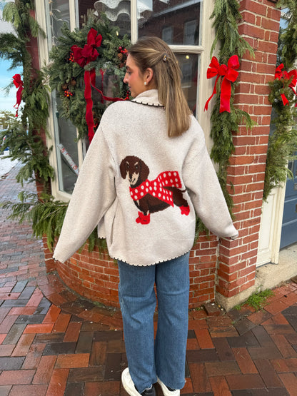 Puppy Cardigan 🧣 Pug or Dachshund