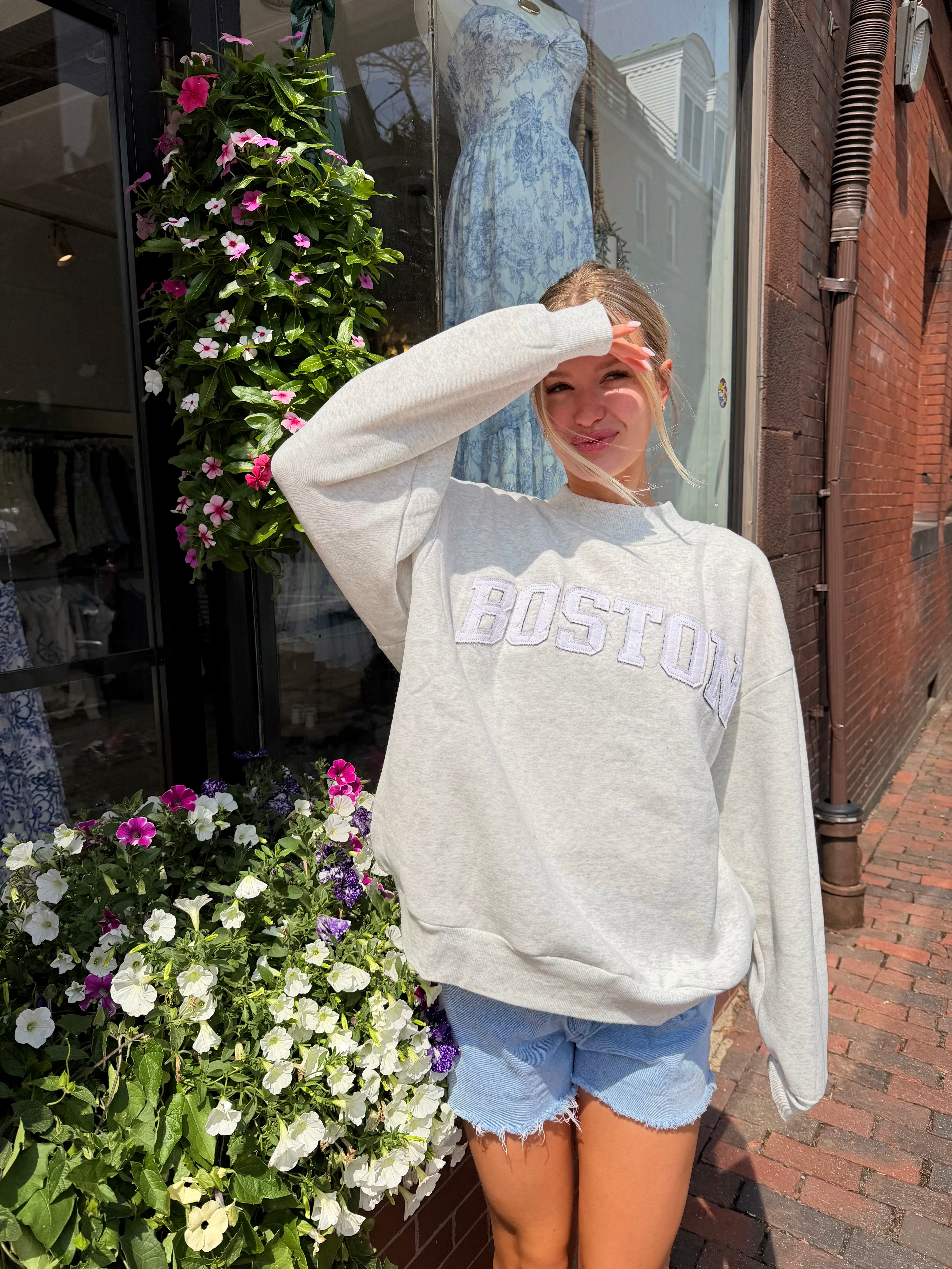 Boston Frayed Mockneck – OPAL & OAK BOUTIQUE