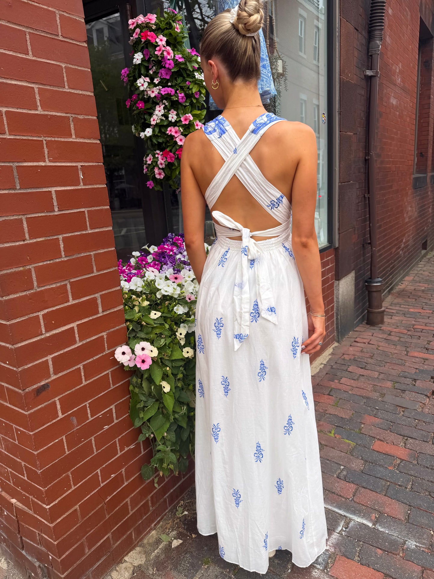 CHARLOTTE HALTER MAXI DRESS