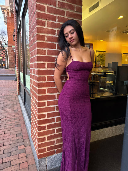 Delilah Maxi - Plum