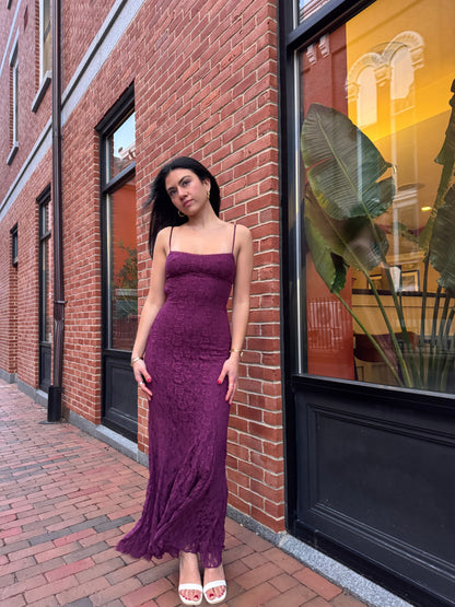 Delilah Maxi - Plum