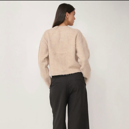 MAISY BUTTON UP SWEATER