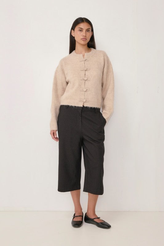 MAISY BUTTON UP SWEATER
