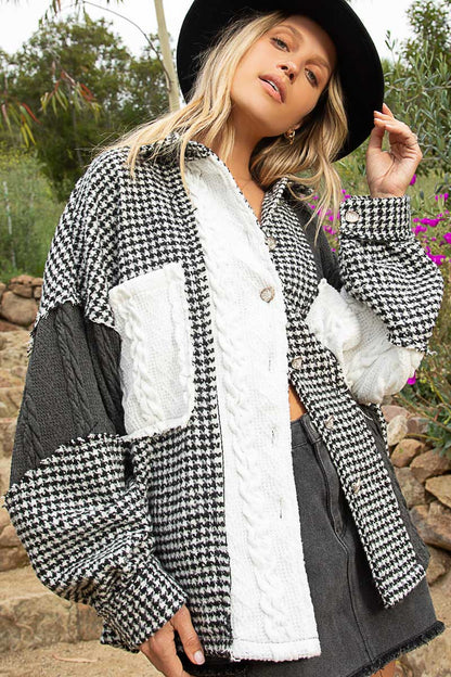 The Black & White Patchwork Jacket