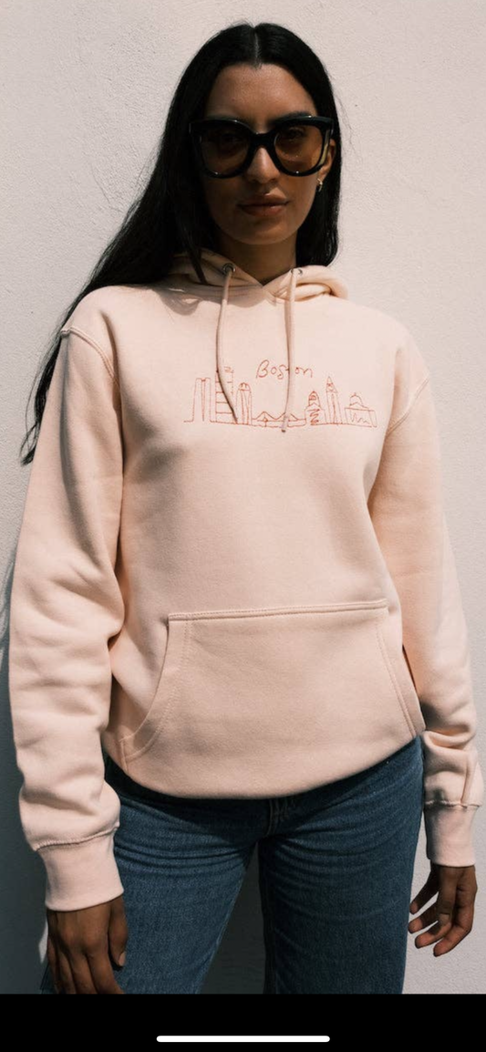 Boston Hoodie Pink
