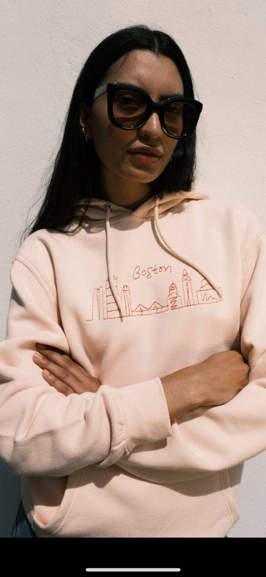 Boston Hoodie Pink